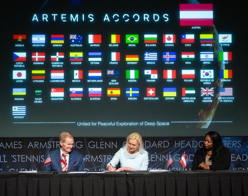 Republic of Austria Artemis Accords Signing