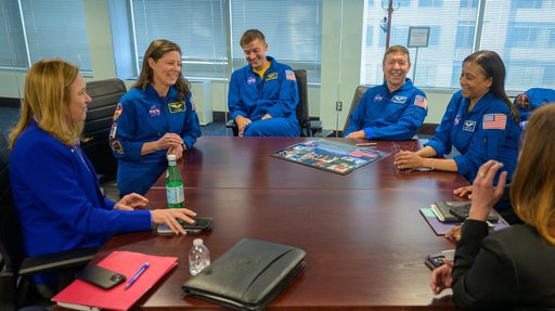 Expedition 71 Postflight Visit with NASA Senior Leadership