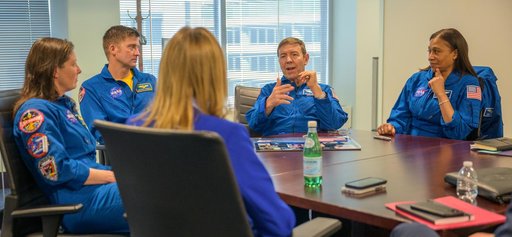 Expedition 71 Postflight Visit with NASA Senior Leadership