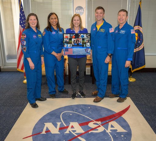 Expedition 71 Postflight Visit with NASA Senior Leadership