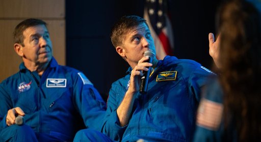 Expedition 71 Astronauts Speak with U.S. Senate Youth Program