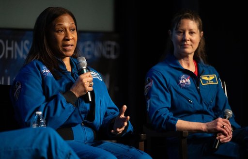 Expedition 71 Astronauts Speak with U.S. Senate Youth Program