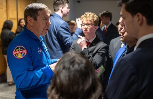 Expedition 71 Astronauts Speak with U.S. Senate Youth Program