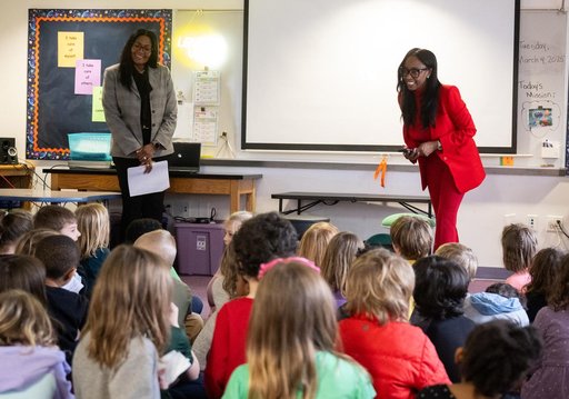 Expedition 71 Astronauts Visit Elsie Whitlow Stokes CFPCS