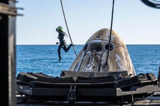 NASA’s SpaceX Crew-9 Splashdown