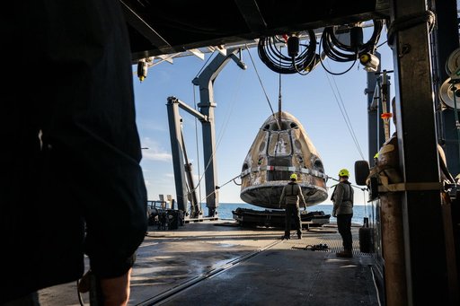 NASA’s SpaceX Crew-9 Splashdown