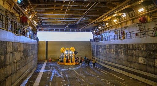 NASA Artemis Underway Recovery Test 12