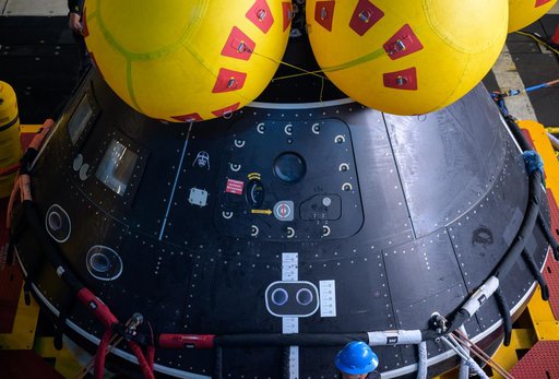 NASA Artemis Underway Recovery Test 12