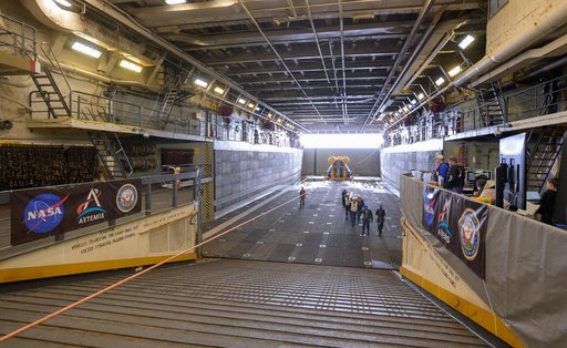 NASA Artemis Underway Recovery Test 12