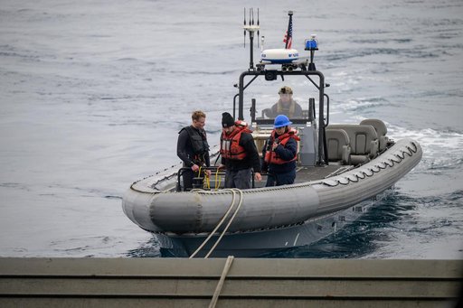 NASA Artemis Underway Recovery Test 12