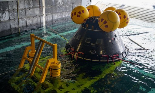 NASA Artemis Underway Recovery Test 12