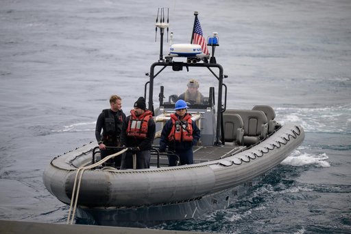 NASA Artemis Underway Recovery Test 12