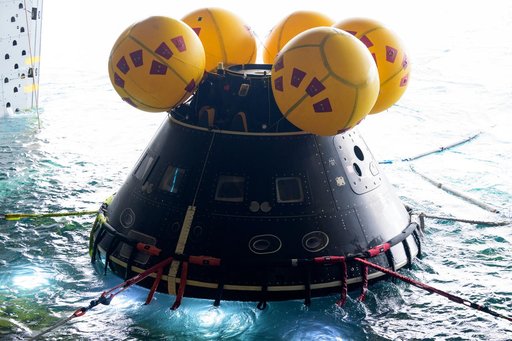 NASA Artemis Underway Recovery Test 12