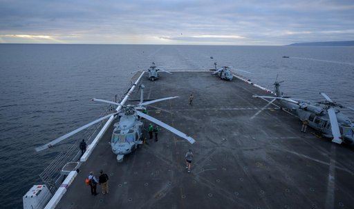 NASA Artemis Underway Recovery Test 12