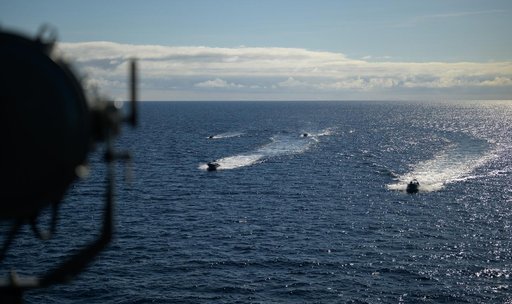 NASA Artemis Underway Recovery Test 12