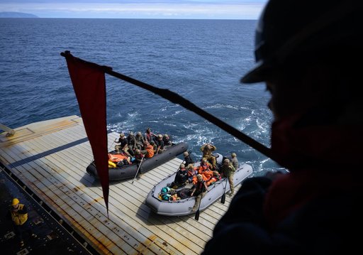 NASA Artemis Underway Recovery Test 12