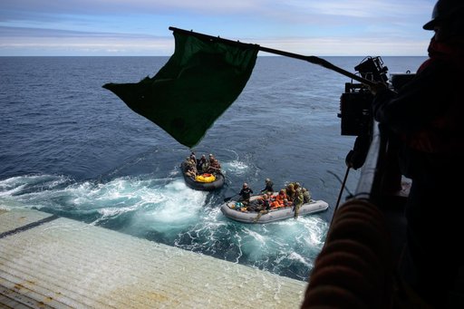 NASA Artemis Underway Recovery Test 12