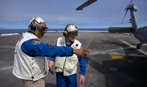 NASA Artemis Underway Recovery Test 12