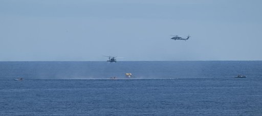 NASA Artemis Undreway Recovery Test 12