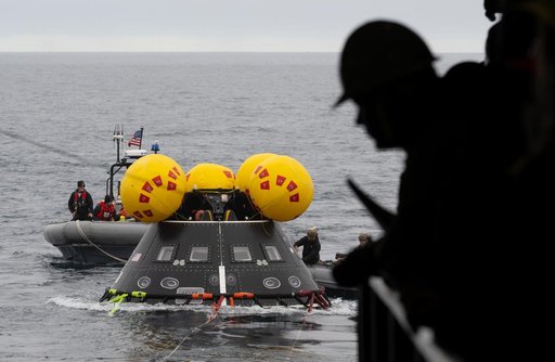 NASA Artemis Underway Recovery Test 12