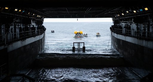 NASA Artemis Underway Recovery Test 12
