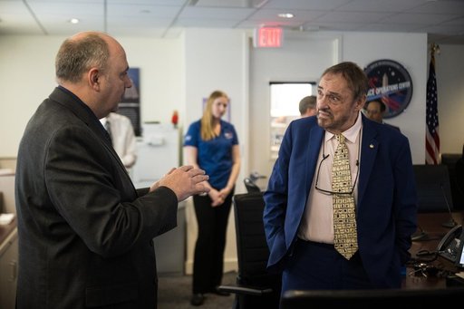 John Rhys-Davies at NASA Headquarters