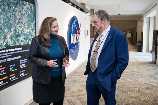 John Rhys-Davies at NASA Headquarters