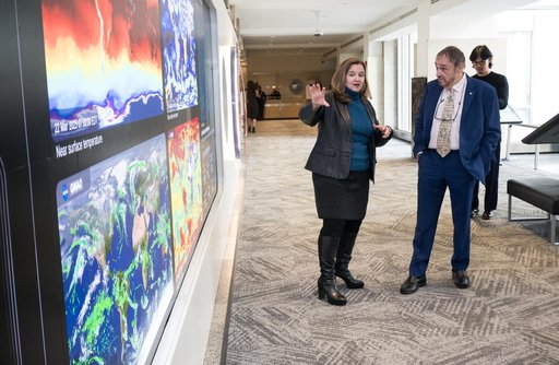 John Rhys-Davies at NASA Headquarters