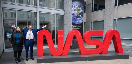 John Rhys-Davies at NASA Headquarters