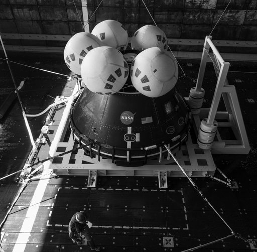 NASA Artemis Underway Recovery Test 12