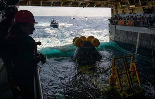 NASA Artemis Underway Recovery Test 12