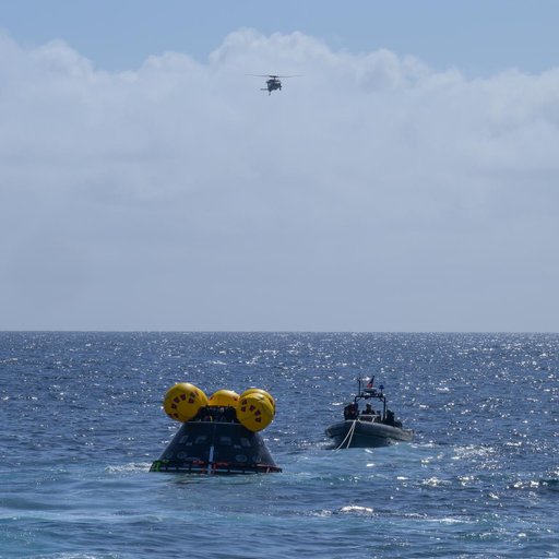 NASA Artemis Underway Recovery Test 12