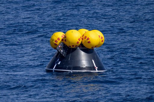 NASA Artemis Underway Recovery Test 12