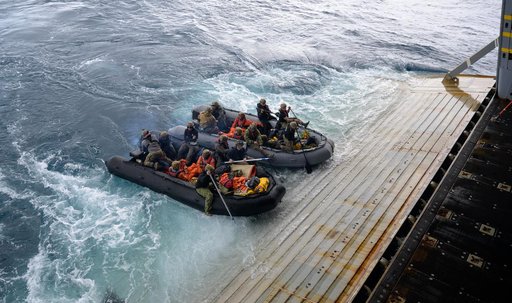 NASA Artemis Underway Recovery Test 12