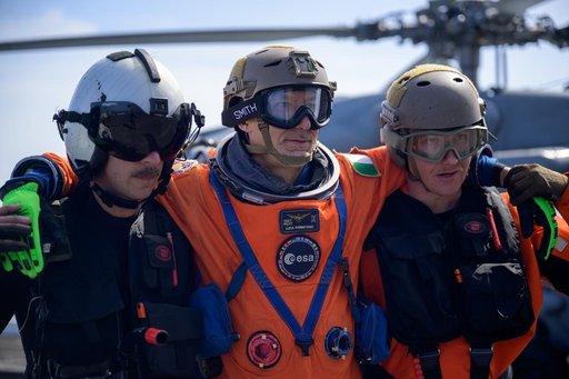 NASA Artemis Underway Recovery Test 12