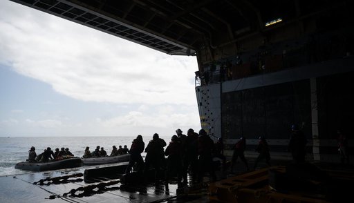 NASA Artemis Underway Recovery Test 12