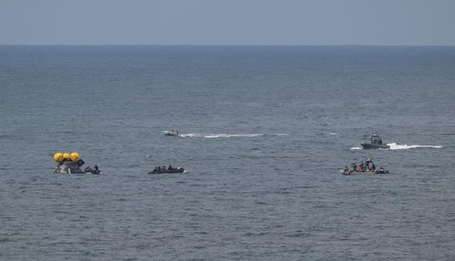 NASA Artemis Underway Recovery Test 12