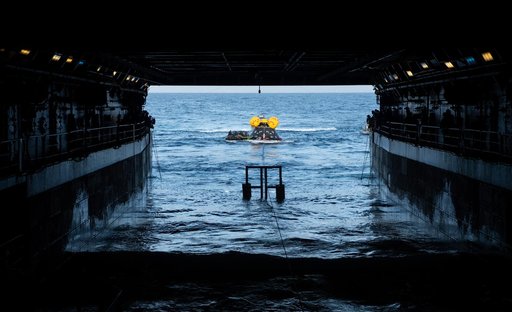 NASA Artemis Undreway Recovery Test 12
