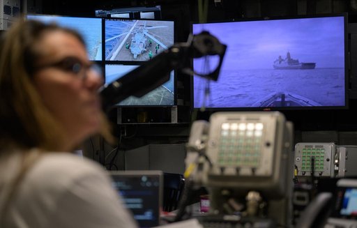 NASA Artemis Underway Recovery Test 12