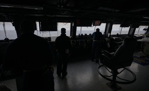 NASA Artemis Underway Recovery Test 12