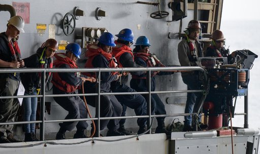 NASA Artemis Underway Recovery Test 12