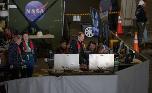 NASA Artemis Underway Recovery Test 12