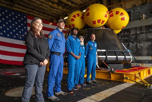 NASA Artemis Underway Recovery Test 12