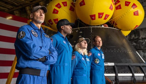 NASA Artemis Underway Recovery Test 12