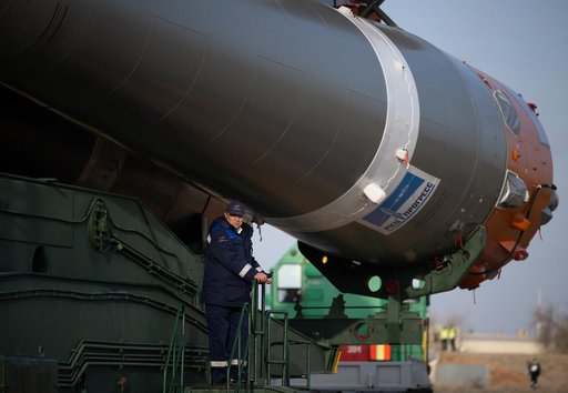 Expedition 73 Soyuz Rollout