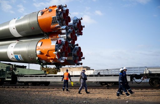 Expedition 73 Soyuz Rollout