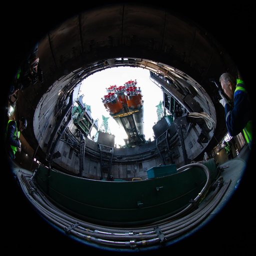 Expedition 73 Soyuz Rollout