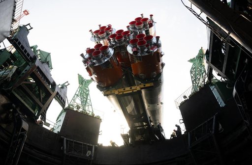 Expedition 73 Soyuz Rollout