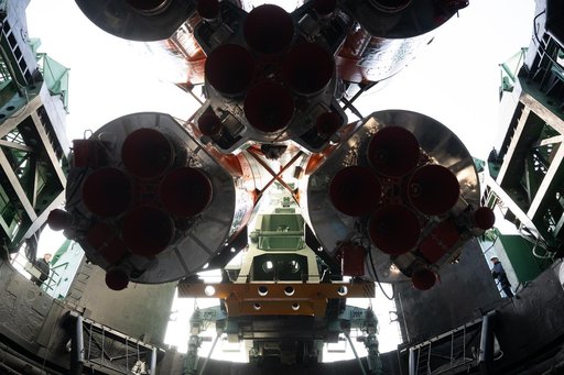 Expedition 73 Soyuz Rollout