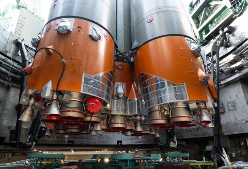 Expedition 73 Soyuz Rollout